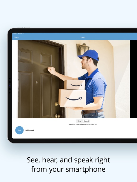 iPad Image of Blink Home Monitor