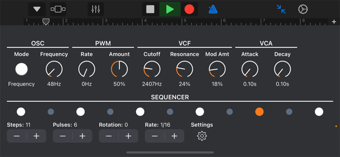 Euclid Goes to Party AUv3 Bass