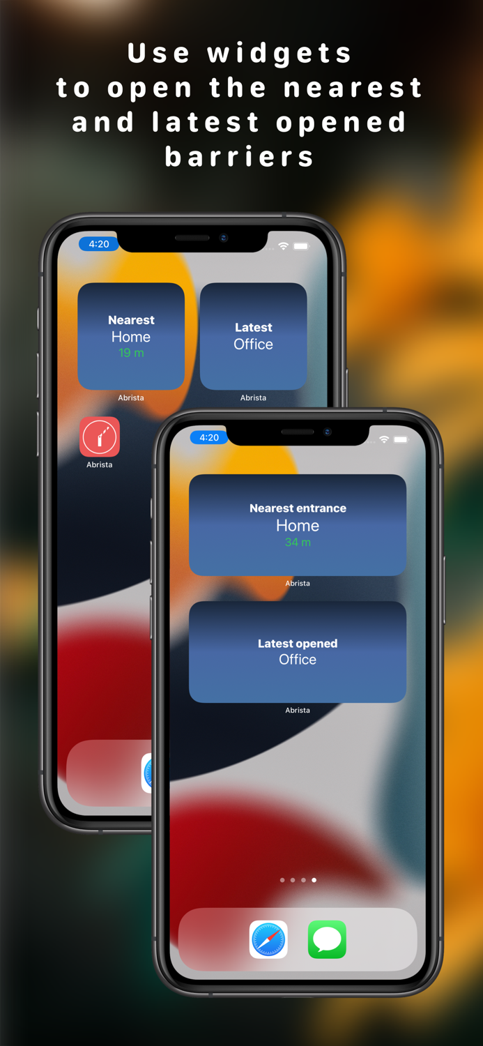 Abrista barriers opener