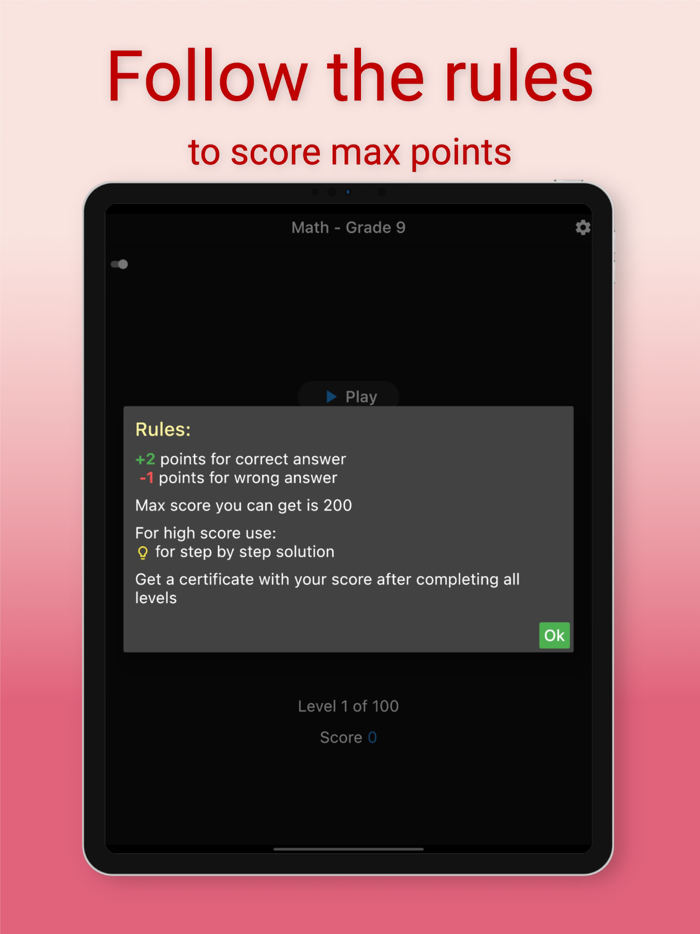 9th Grade Math Challenge