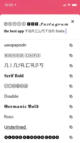 Game screenshot Fonts Keyboard & Cool Art Font hack