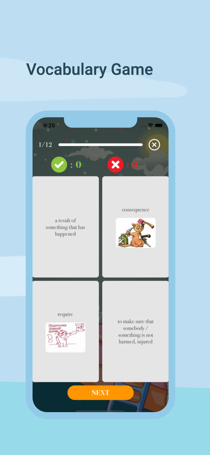 EVocabulary - Learn new words