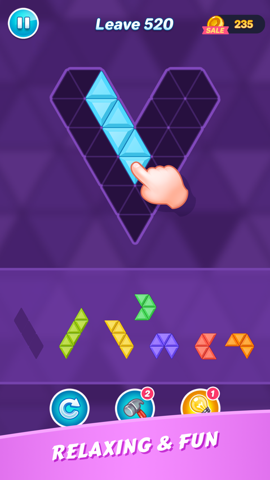 #2. Triangle Puzzle Guru (iOS) Podle: 吉良 高