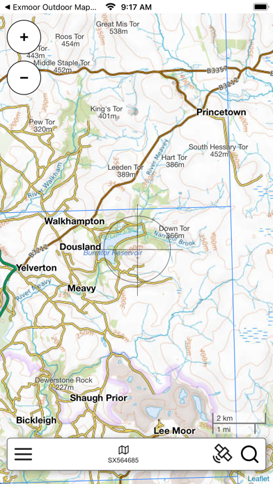 Screenshot #3 pour Dartmoor Outdoor Map
