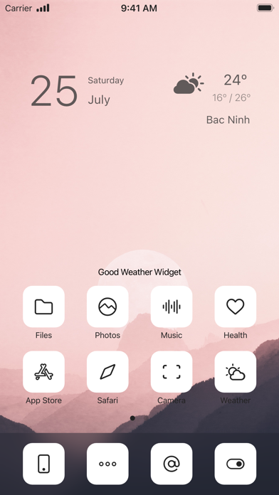 Good Weather Widget Screenshot