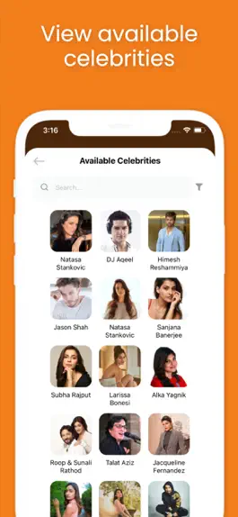 Game screenshot HYRE - A Celebrity Booking App hack