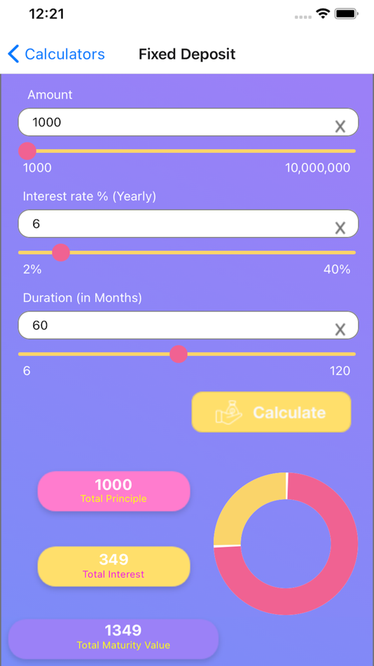 #2. Banking Calculator (iOS) 由: Rajendran K A