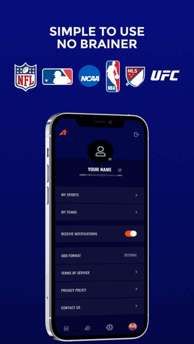 Atlas: Sports Betting and Odds Screenshot