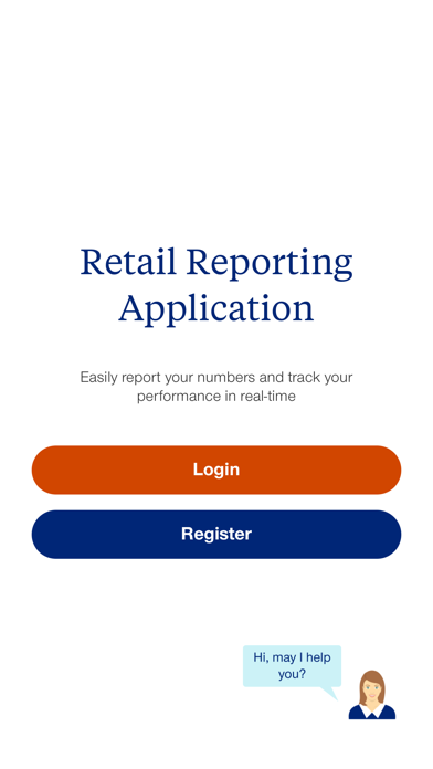 Retail Reporting Tool Screenshot