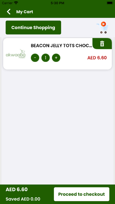 Akwaaba Mart UAE Screenshot