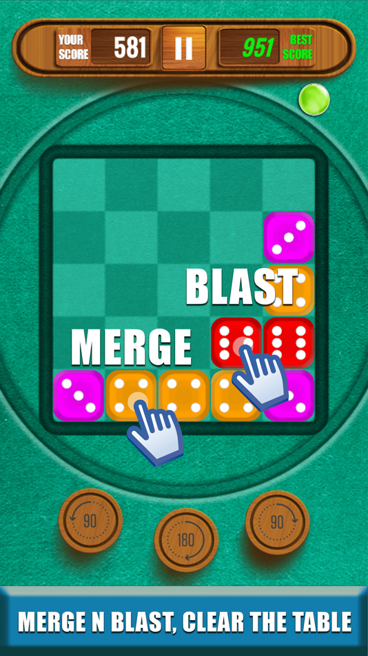 #4. Dice Merge n Blast Puzzle (iOS) 由: berna kokbiyik