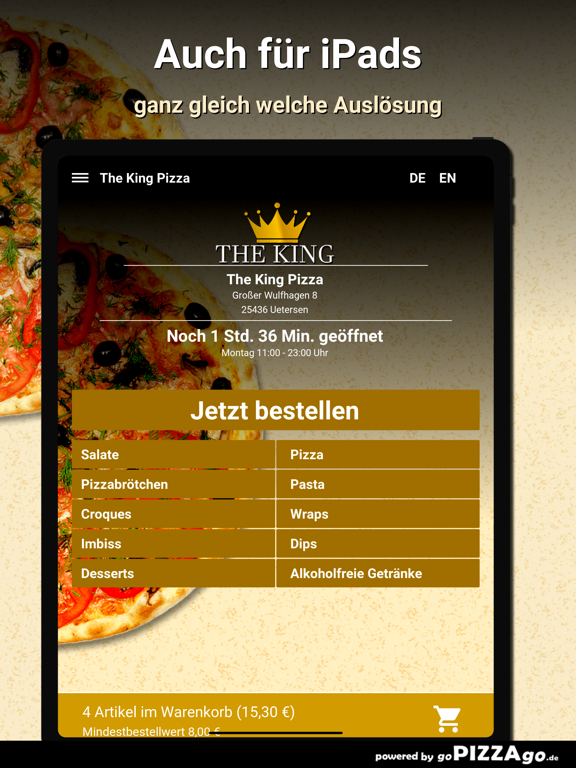 The King Pizza Uetersen screenshot 8