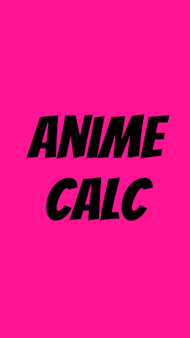 Anime Calculator Screenshot