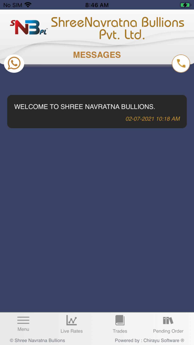 ShreeNavratna Bullions Screenshot
