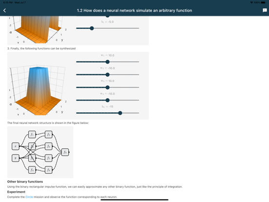 Neural Network iPad screenshot 8 - Education app
