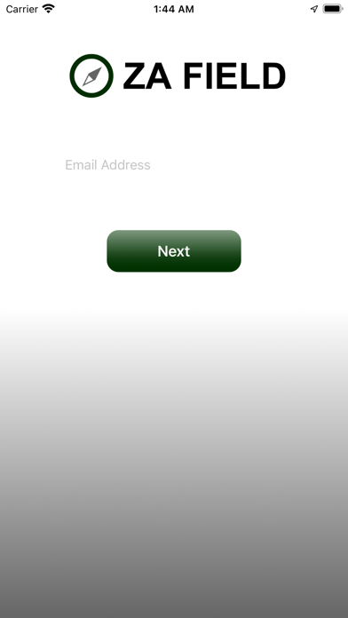 ZA Field Mobile App Screenshot