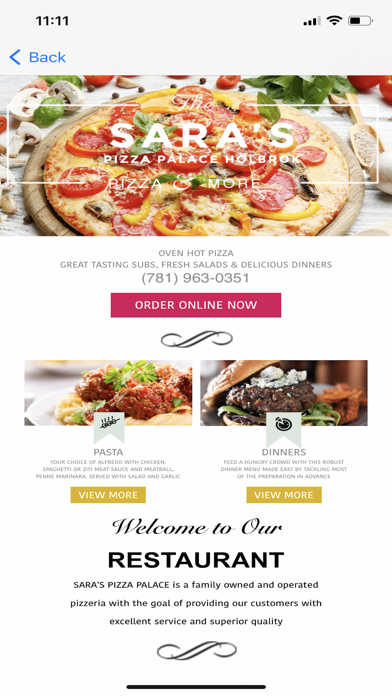 Sara's Pizza Palace Screenshot