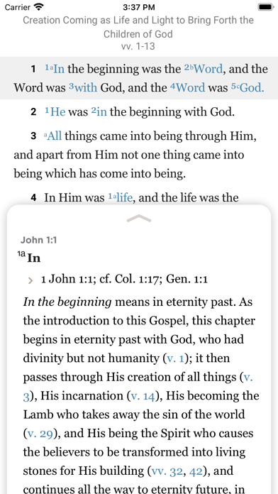 Holy Bible Recovery Version Screenshot