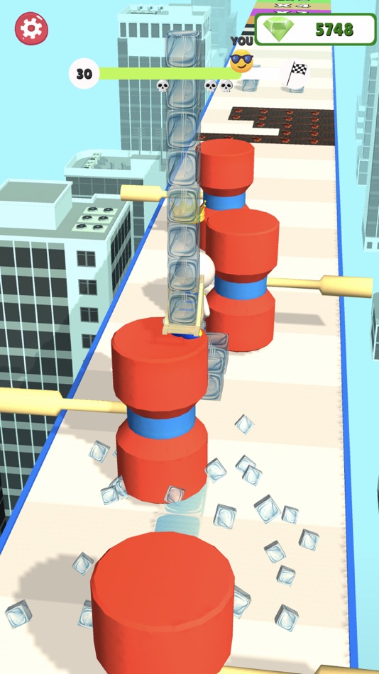 #1. Ice Runner 3D (iOS) 由: Jeeneesoft, Inc.