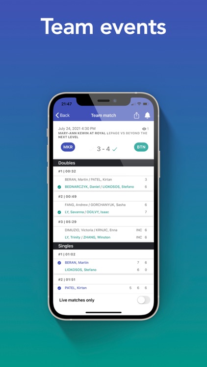 iOnCourt Match Tracker screenshot-3