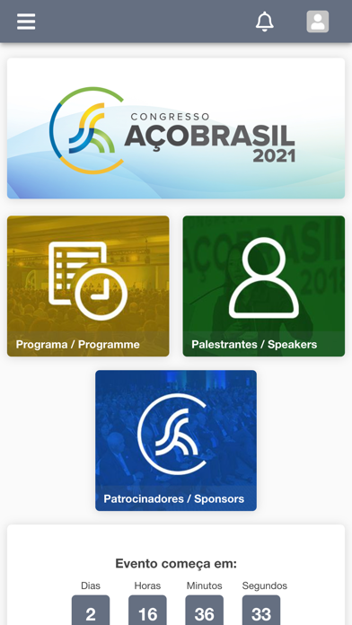 Congresso Aço Brasil 2021 Screenshot