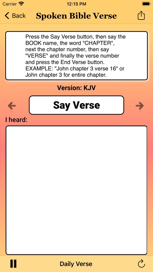 #4. Spoken Verse (iOS) 由: Norman Pettus