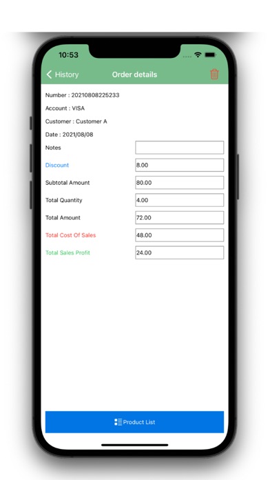 Retail Cash Register-Cashier Screenshot