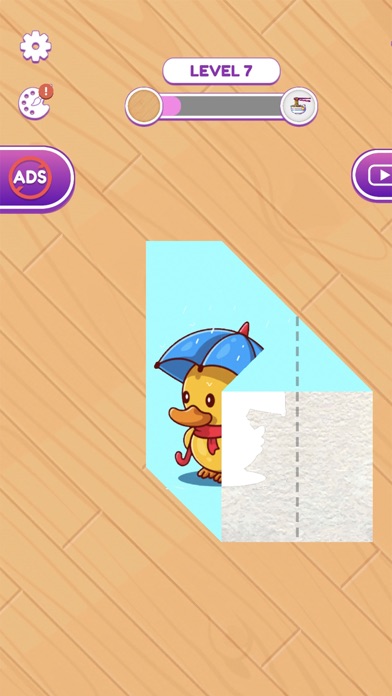 Paper Fold - Pictures Puzzle Screenshot