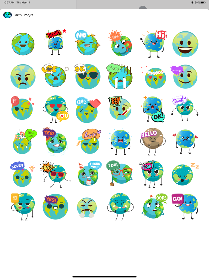 Earth Emojis