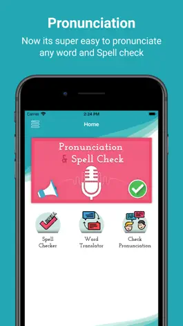 Game screenshot Pronunciation & Spell Checker apk