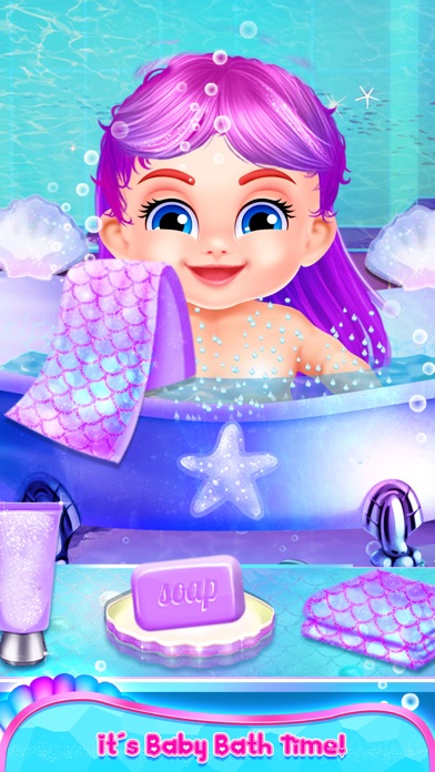 Baby Mermaid Princess Dress up Screenshot