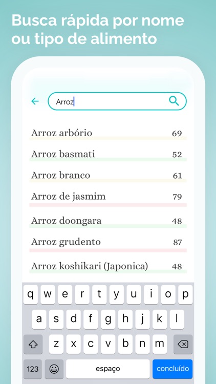 iGlicêmico - índice glicêmico