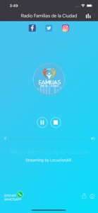 Radio Familias de la Ciudad screenshot #1 for iPhone