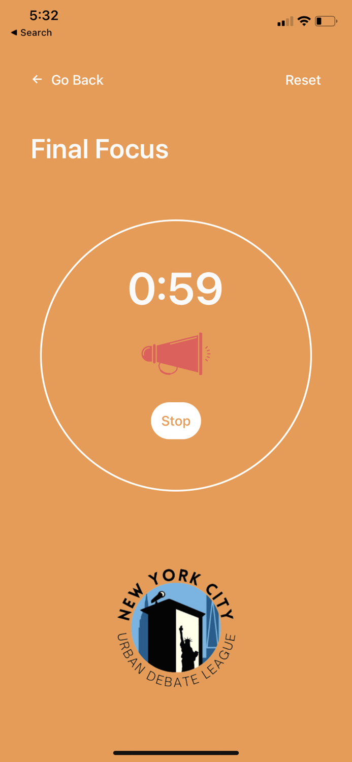 NYCUDL Debate Timer