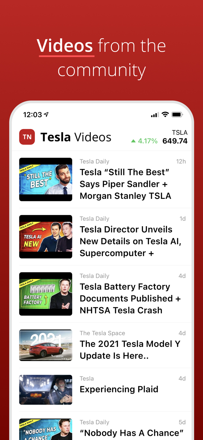 Unofficial Tesla News