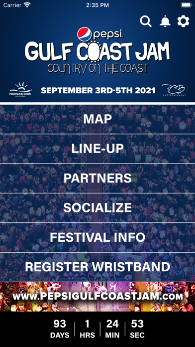 How to cancel & delete Pepsi Gulf Coast Jam from iphone & ipad 1