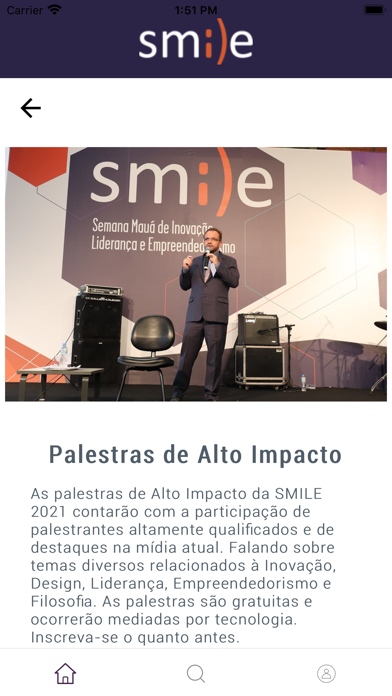 SMILE Mauá 2021 Screenshot