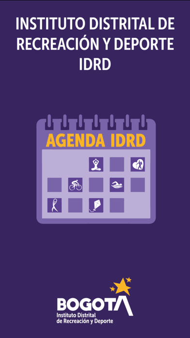 Agenda_IDRD Screenshot