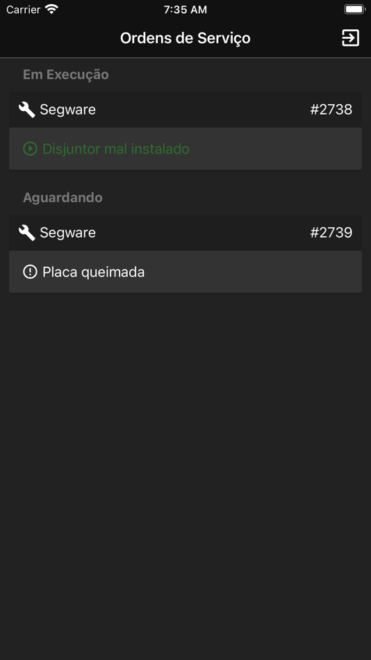 #2. Segware OS Mobile (iOS) By: Segware do Brasil Ltda