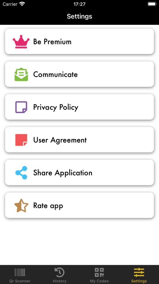 #3. Qr Code Scan + Generate (iOS) Podle: MUSTAFA OZDEMIR