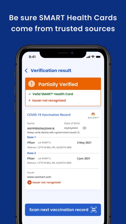 SMART Health Card Verifier screenshot-4