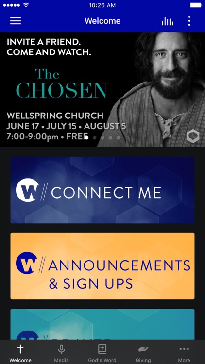 The Wellspring Church App