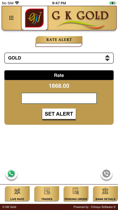 G K GOLD Screenshot