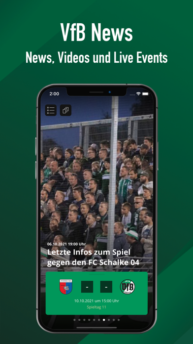 Screenshot #3 pour VfB Lübeck - offizielle App