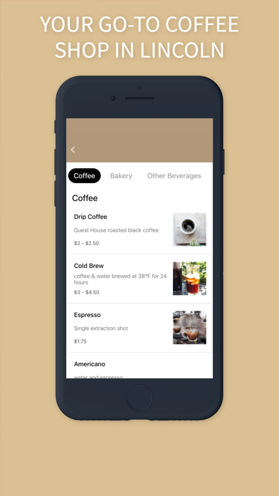 Guest House Coffee & Pastries Screenshot