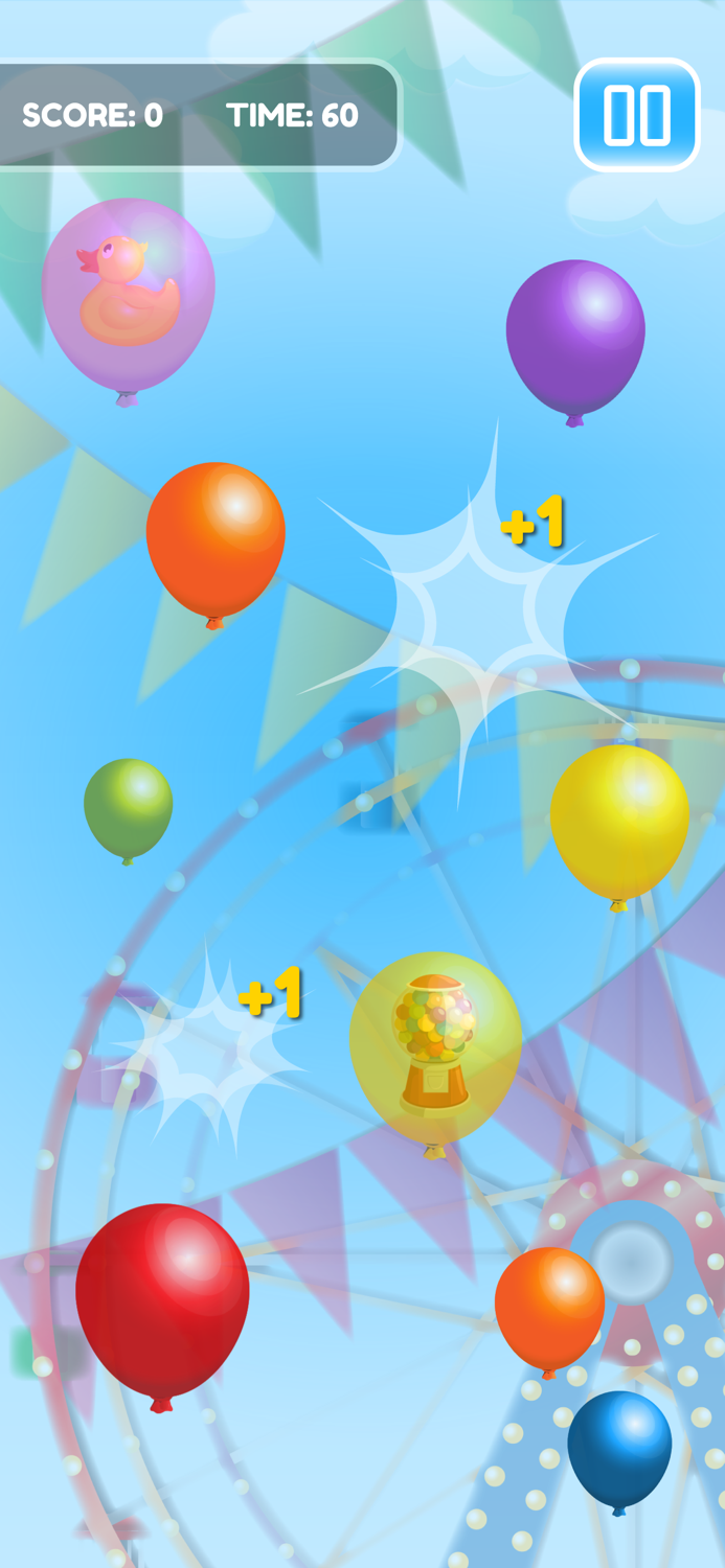 Pop Balloon Fun - Tapping Game