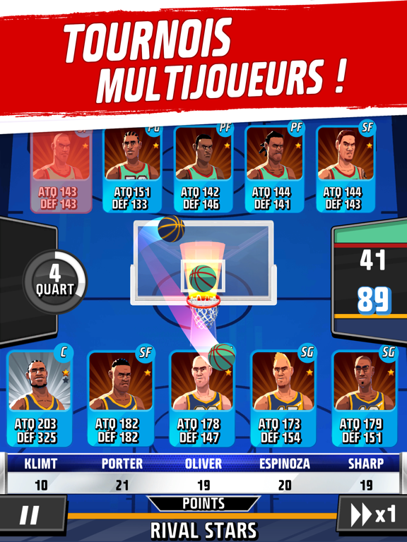 Screenshot #5 pour Rival Stars Basketball