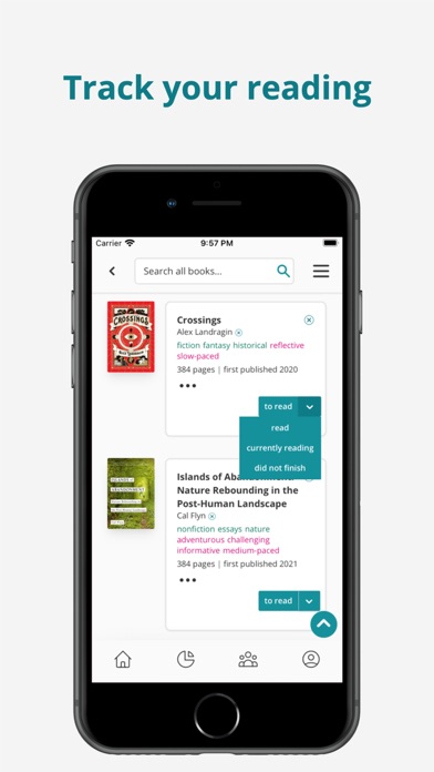 StoryGraph: Reading Tracker screenshot 1