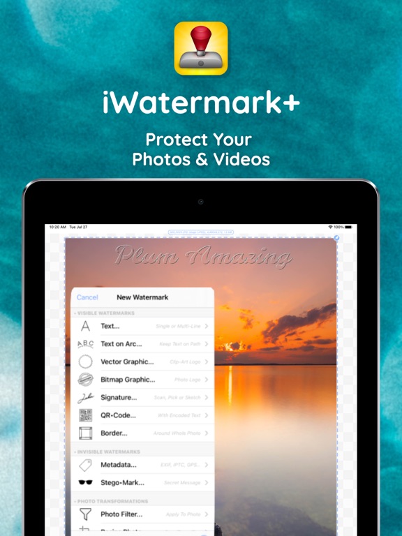 Screenshot #4 pour iWatermark+ Sign Photos Vidéos