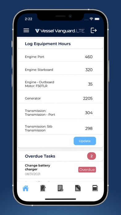 Vessel Vanguard LTE Screenshot